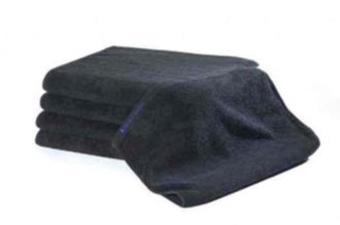 15 x 26 Black BLEACHSAFE Towel 2.8lb - BS