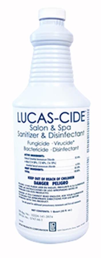 LUCASOL LUCAS-CIDE DISINFECTANT CLEANER BLUE - 32oz - Bottle