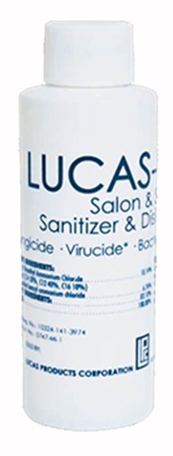 LUCASOL LUCAS-CIDE DISINFECTANT CLEANER BLUE - 4oz - Bottle