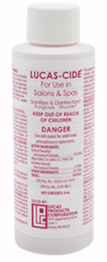 LUCASOL LUCAS-CIDE DISINFECTANT CLEANER PINK - 4oz - Bottle